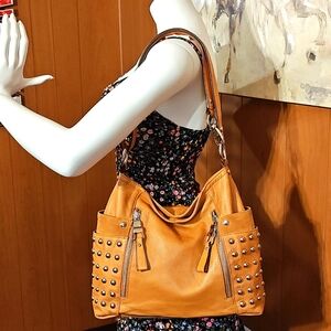 B Makowsky Genuine Leather Handbag